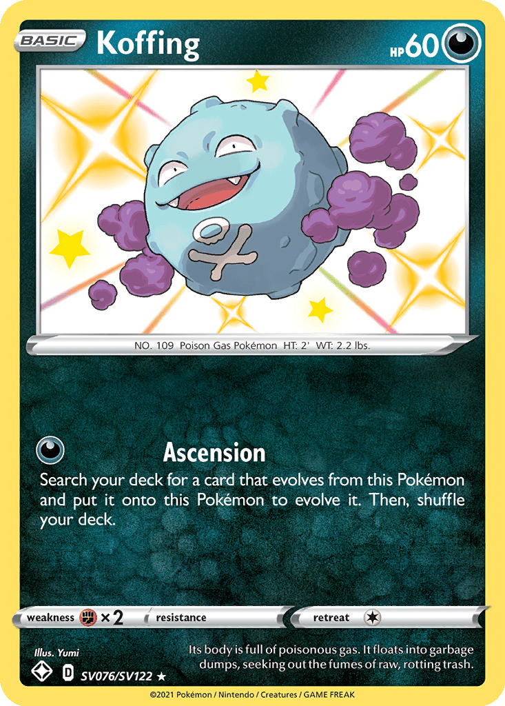 Koffing card