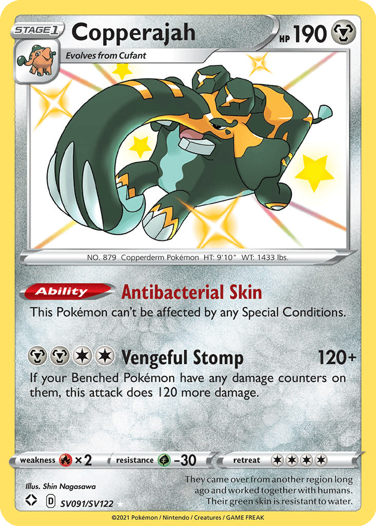 Copperajah card