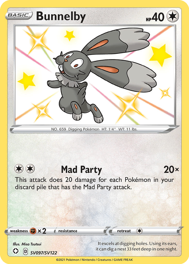 Bunnelby | Dex - for TCG Collectors