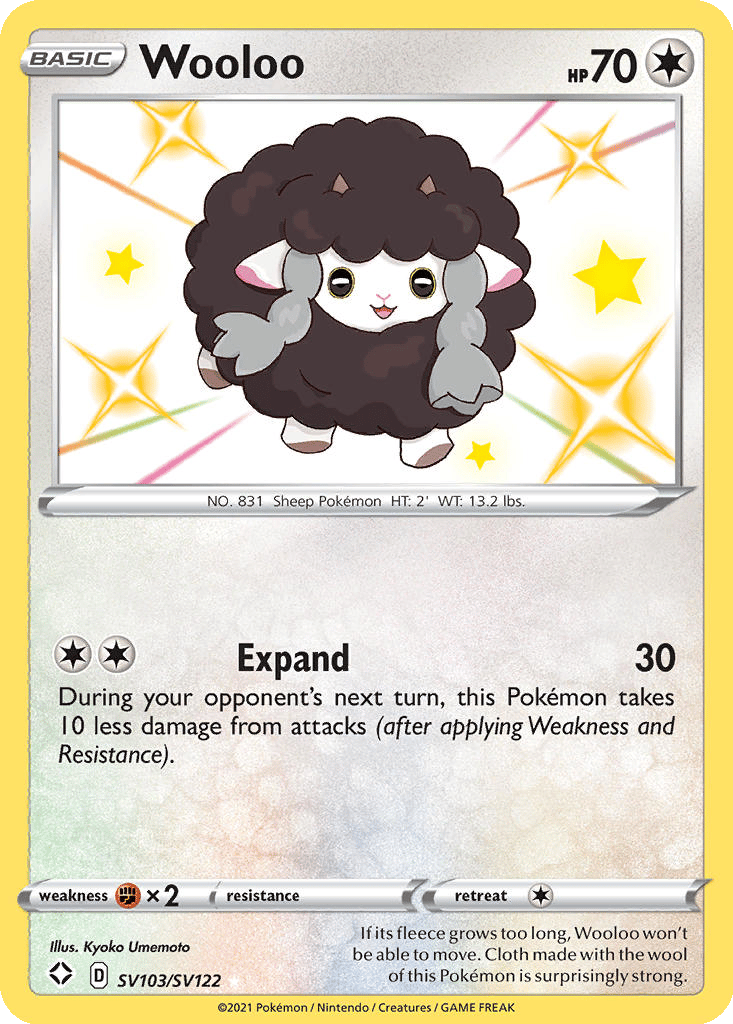 Wooloo card
