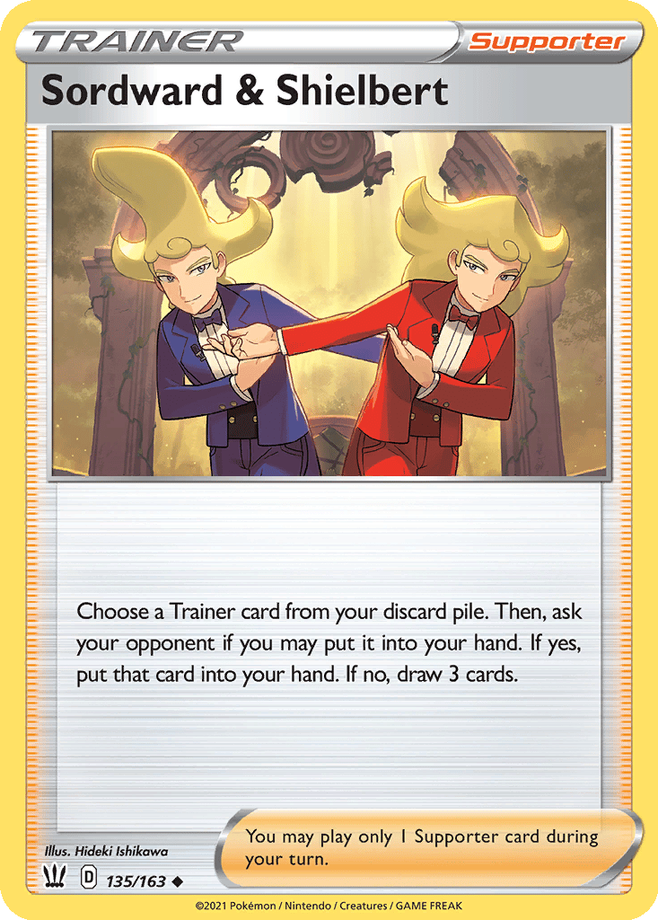 Sordward & Shielbert card