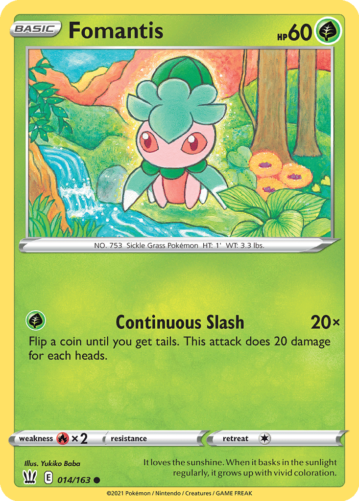 Fomantis card