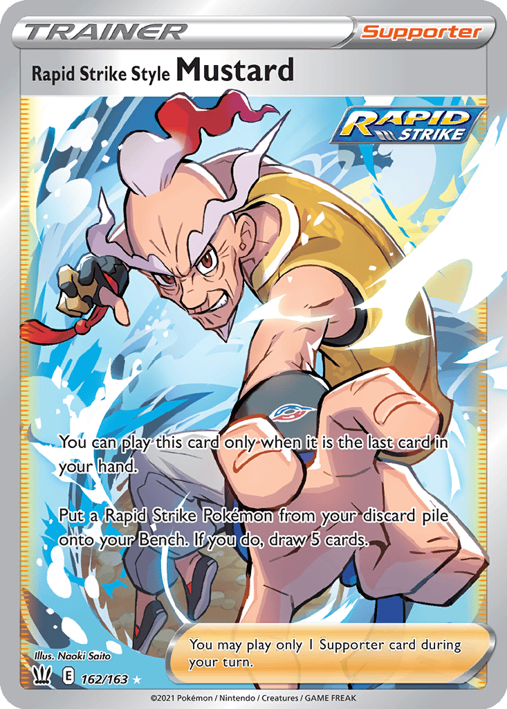 Rapid Strike Style Mustard card