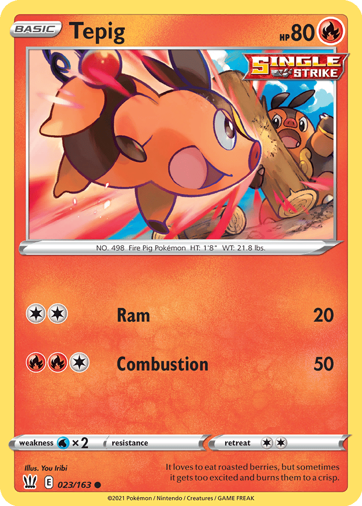 Tepig card