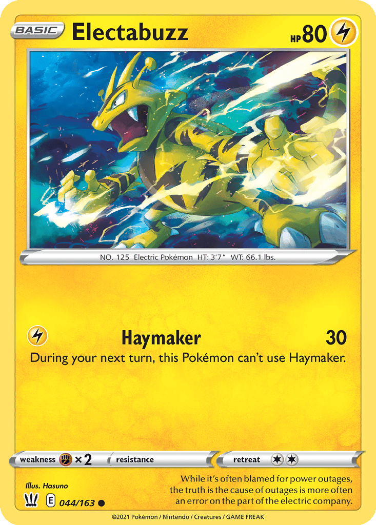 Electabuzz Cards | Dex - for TCG Collectors