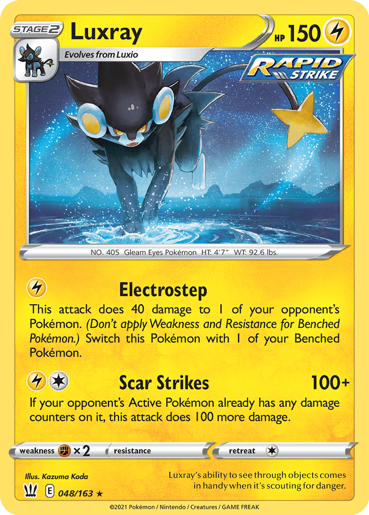 Luxray card