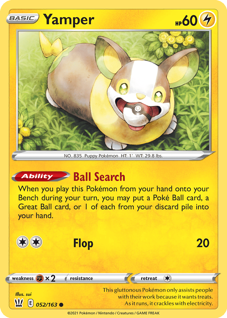 Yamper card