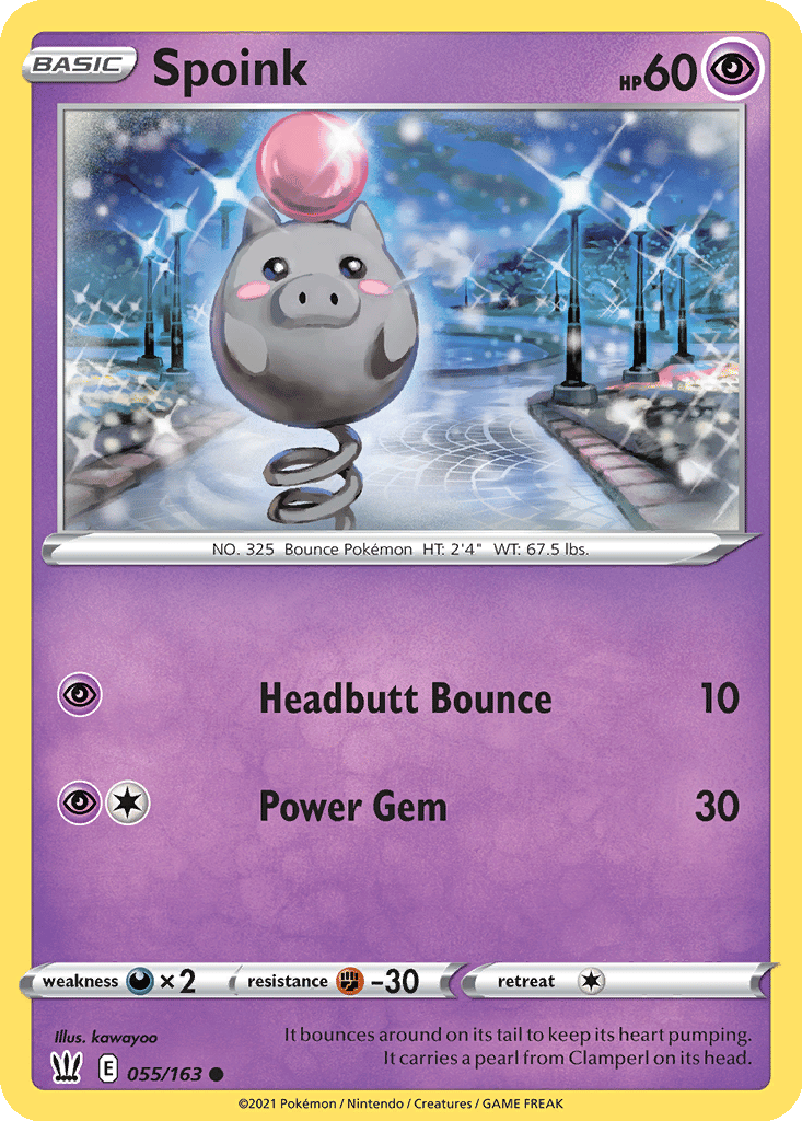 Spoink card