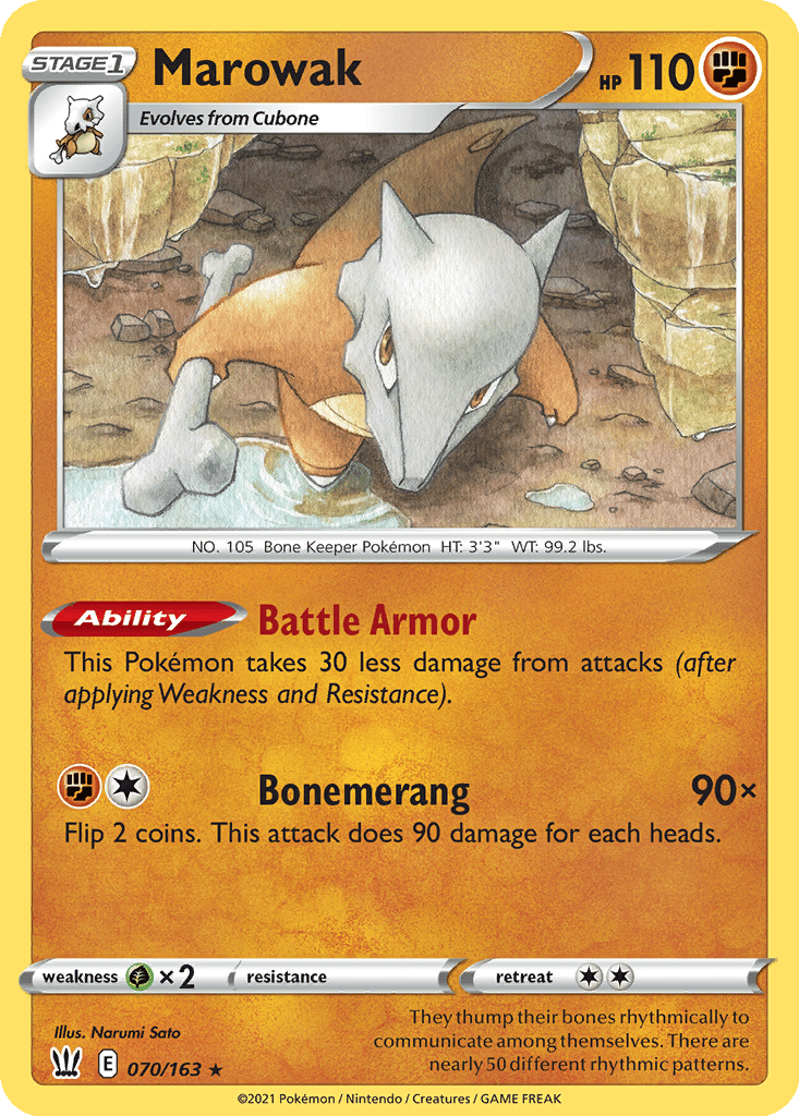 Marowak card