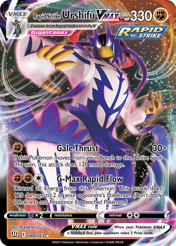 Rapid Strike Urshifu VMAX card