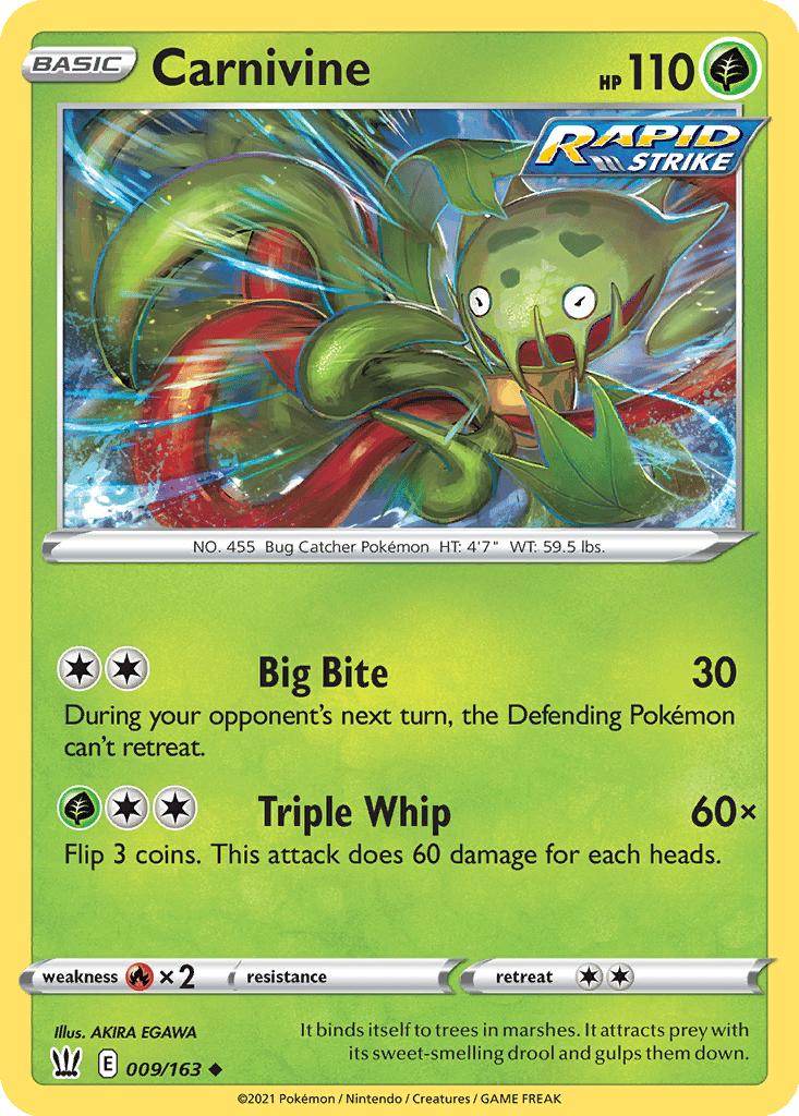 Carnivine card