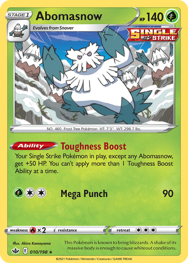Abomasnow card