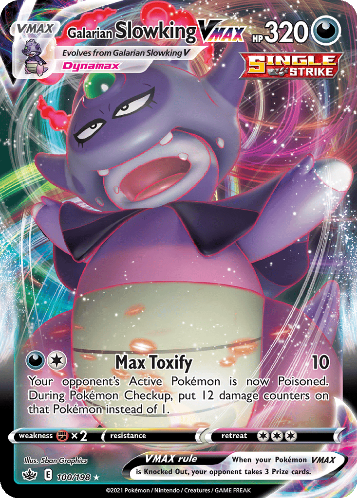 Galarian Slowking VMAX card