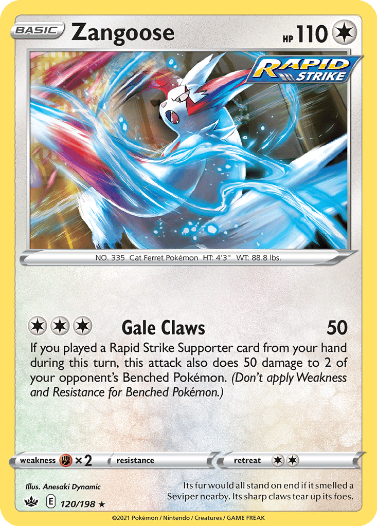 Zangoose card