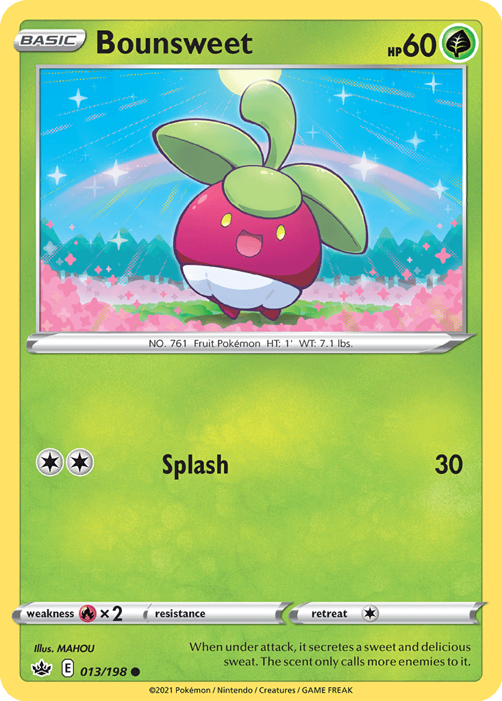 Bounsweet card