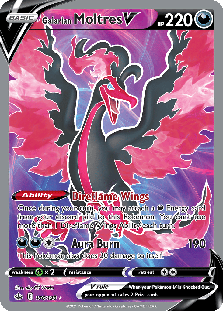 Galarian Moltres V card