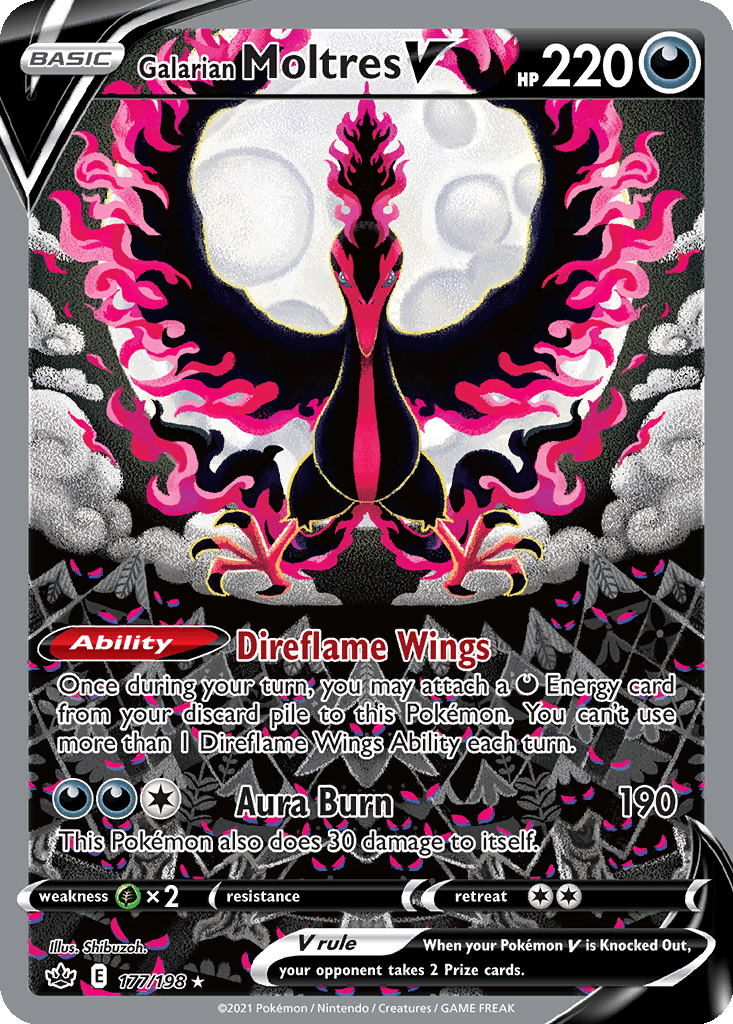 Galarian Moltres V card