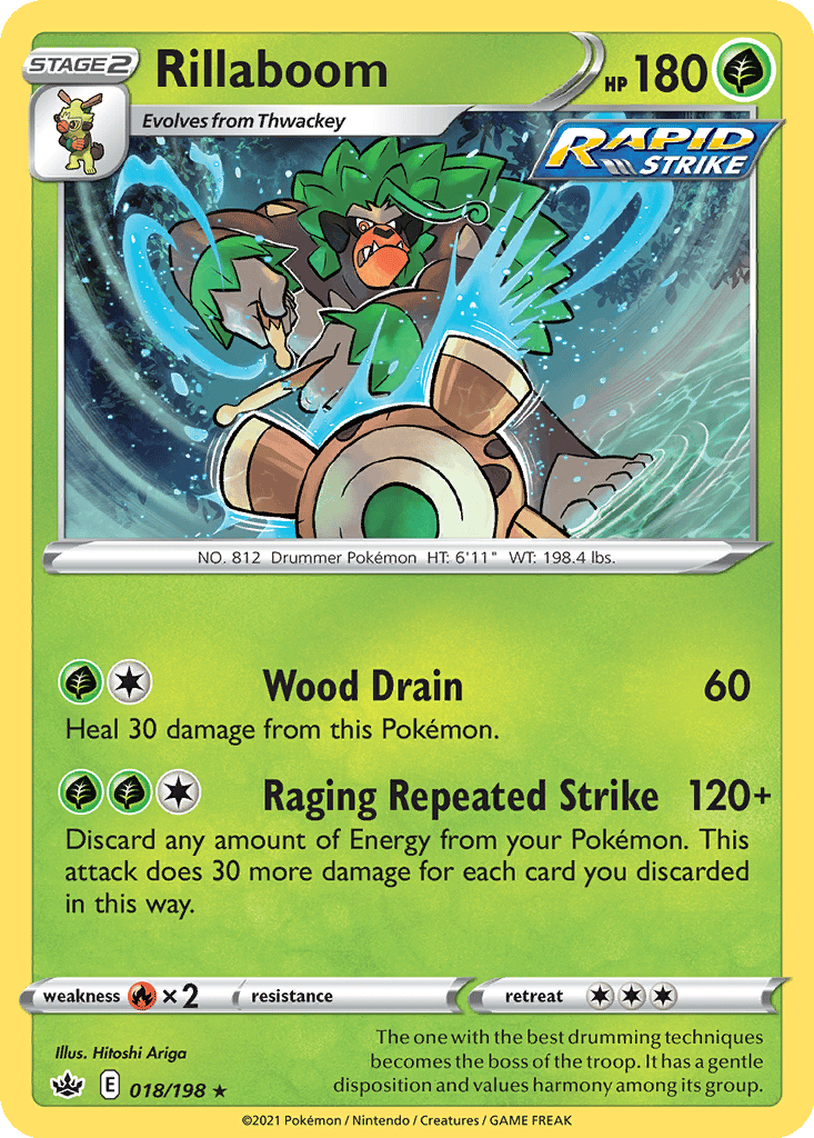 Rillaboom card