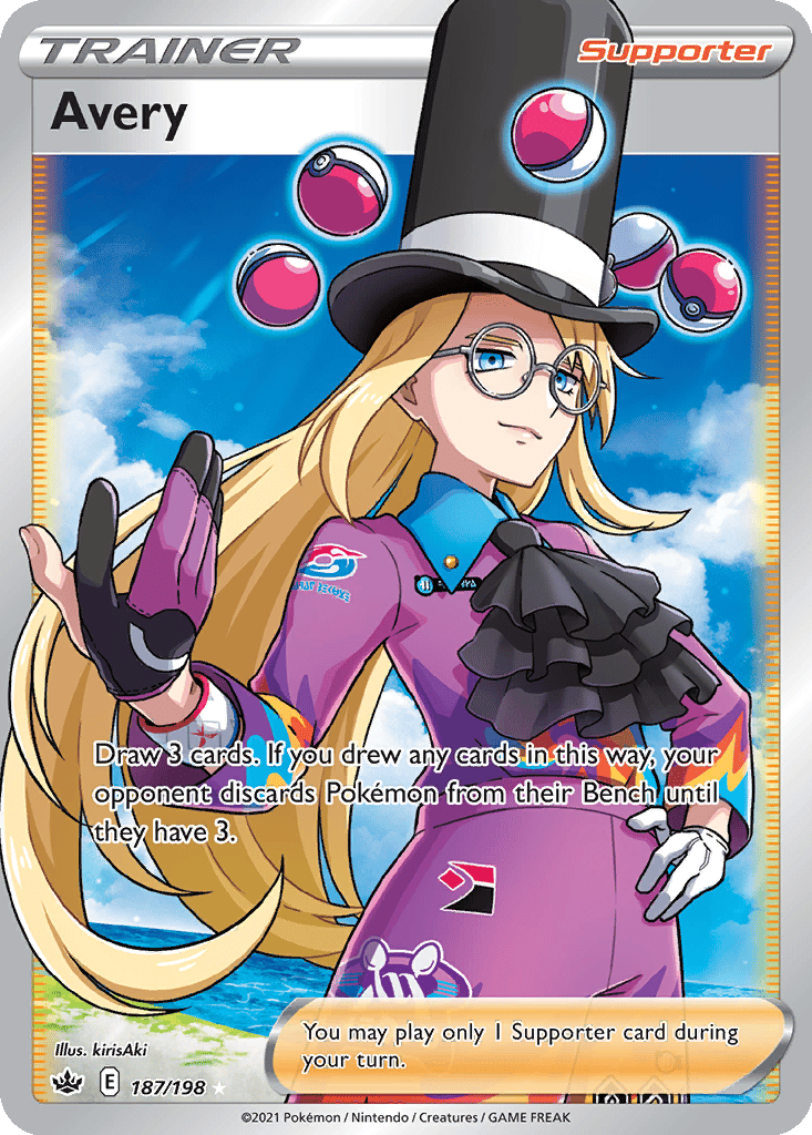 Avery card