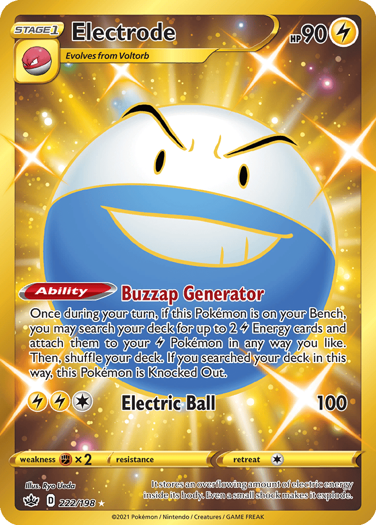 Electrode card