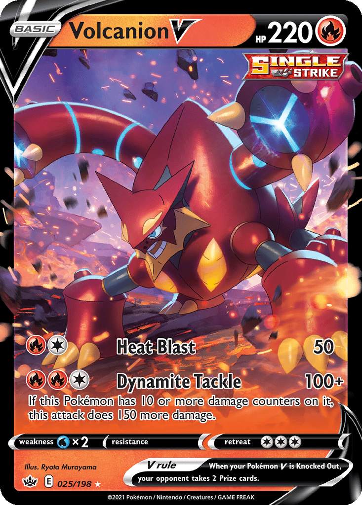 Volcanion V card