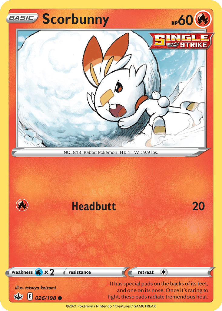 Scorbunny card