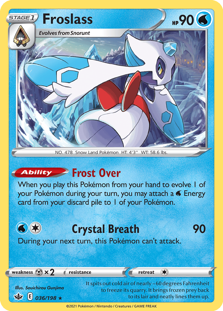 Froslass card
