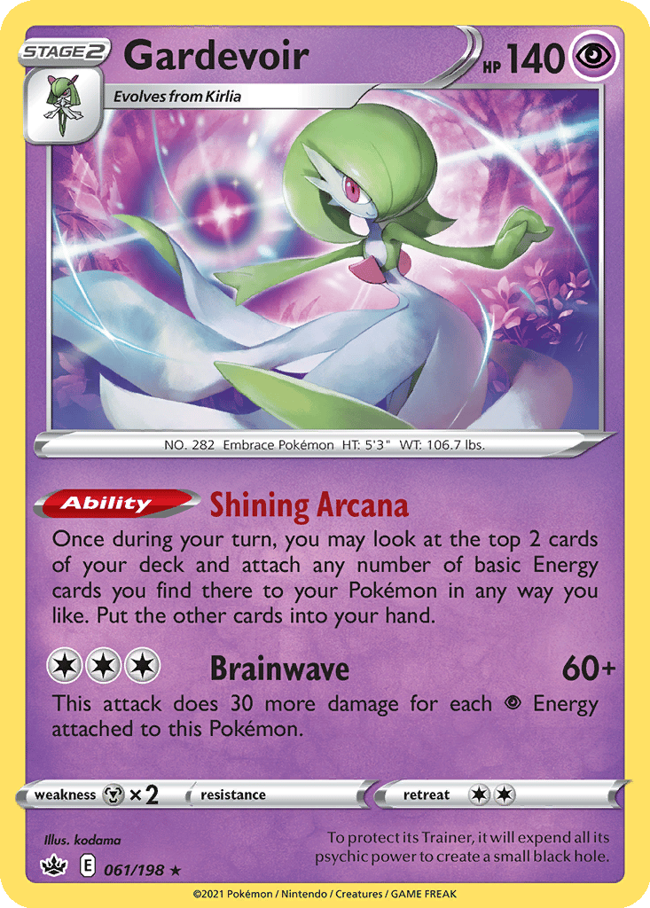 Gardevoir card