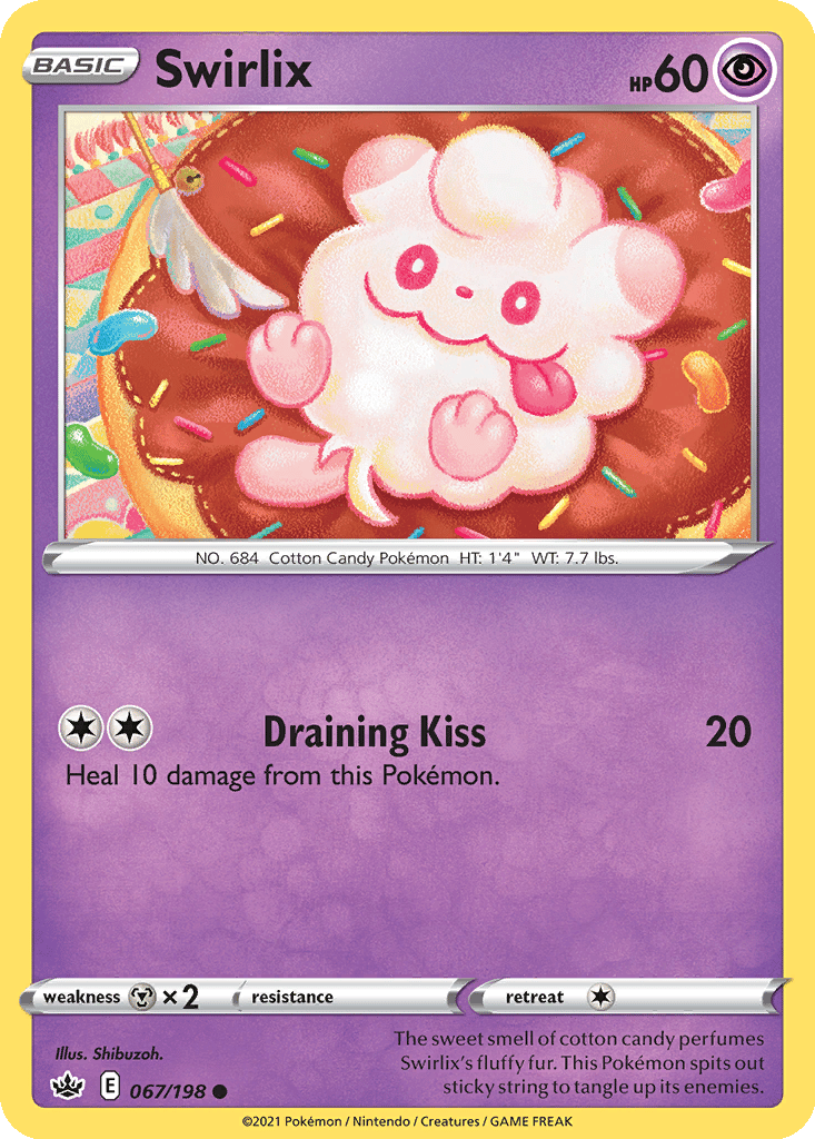 Swirlix card