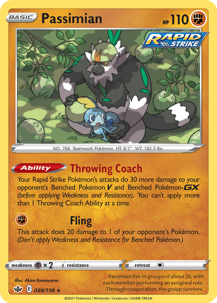 Passimian card