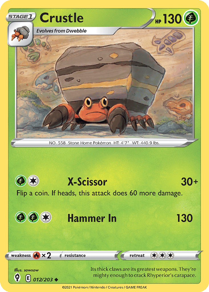 Crustle card