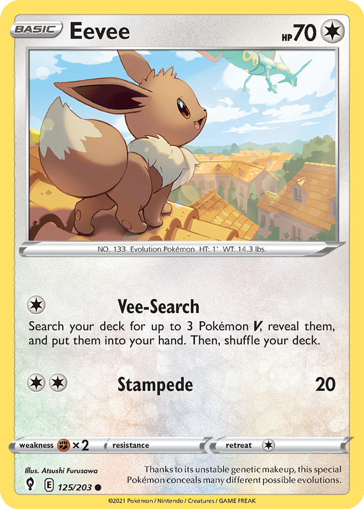 Eevee card