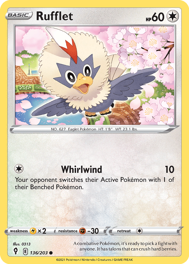 Rufflet card