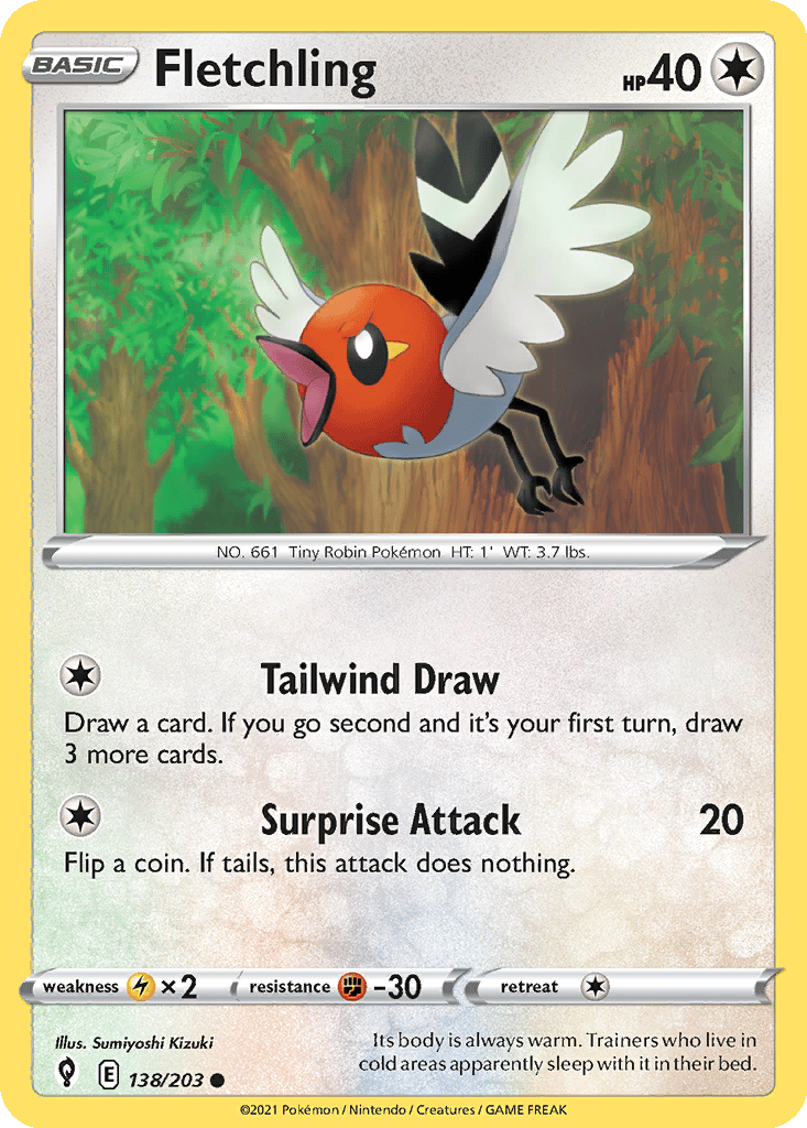 pokemon fletchling card Fletchling Cards | Dex