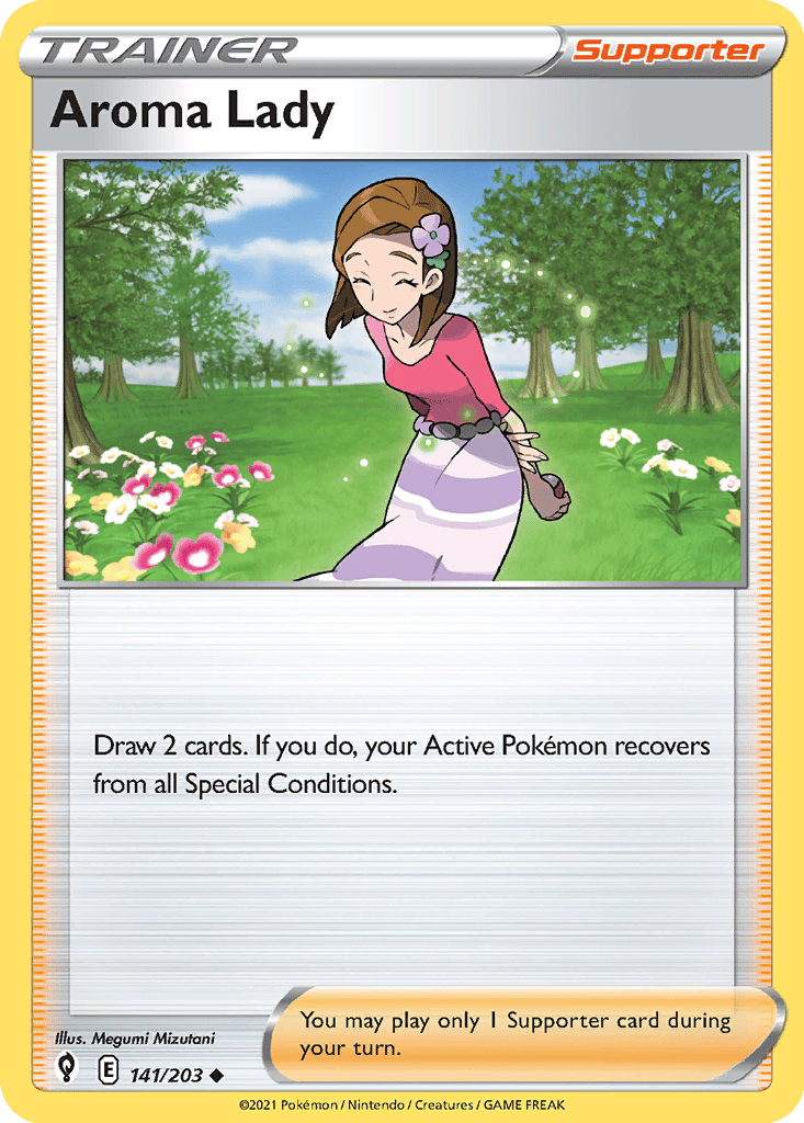 Aroma Lady card