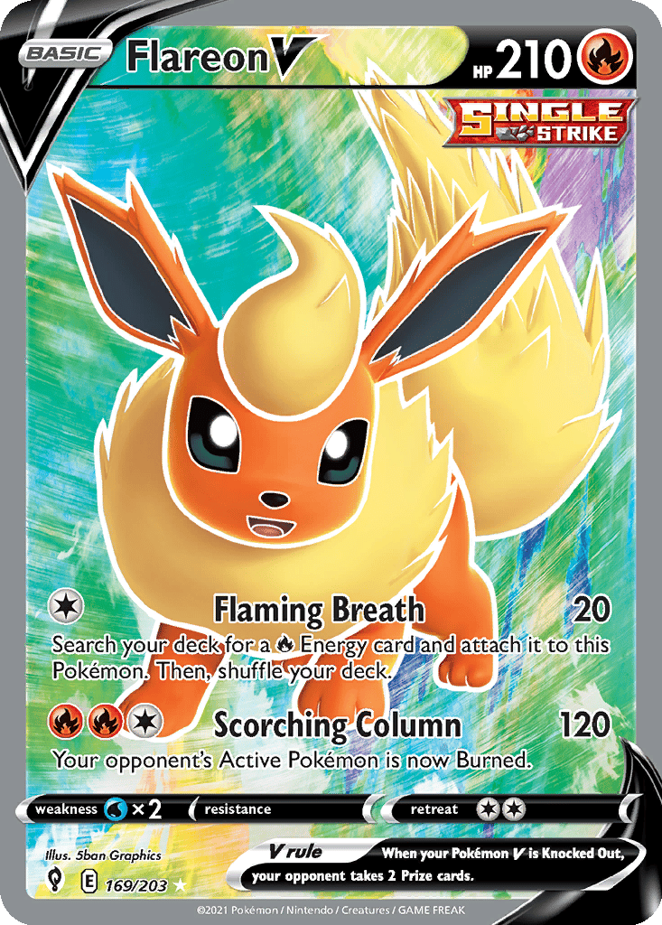 Flareon V card