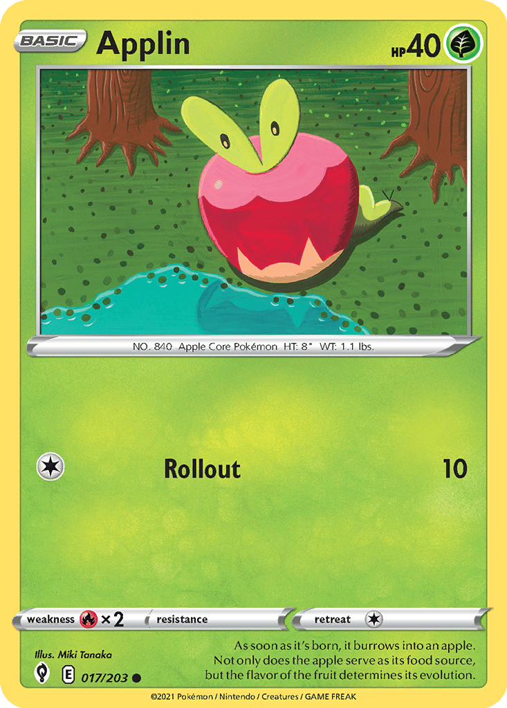 Applin card