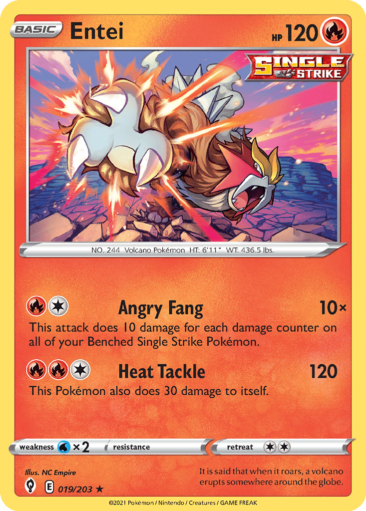 Entei card