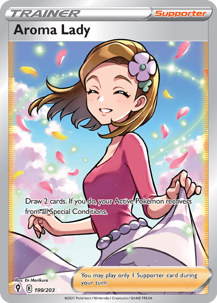 Aroma Lady card