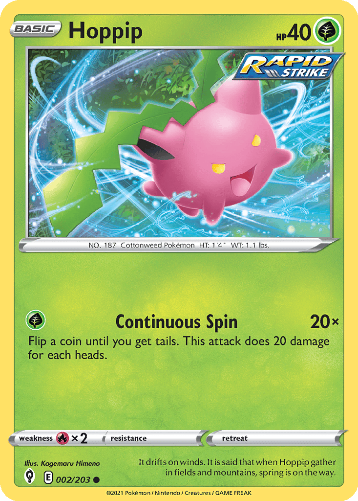 Hoppip card