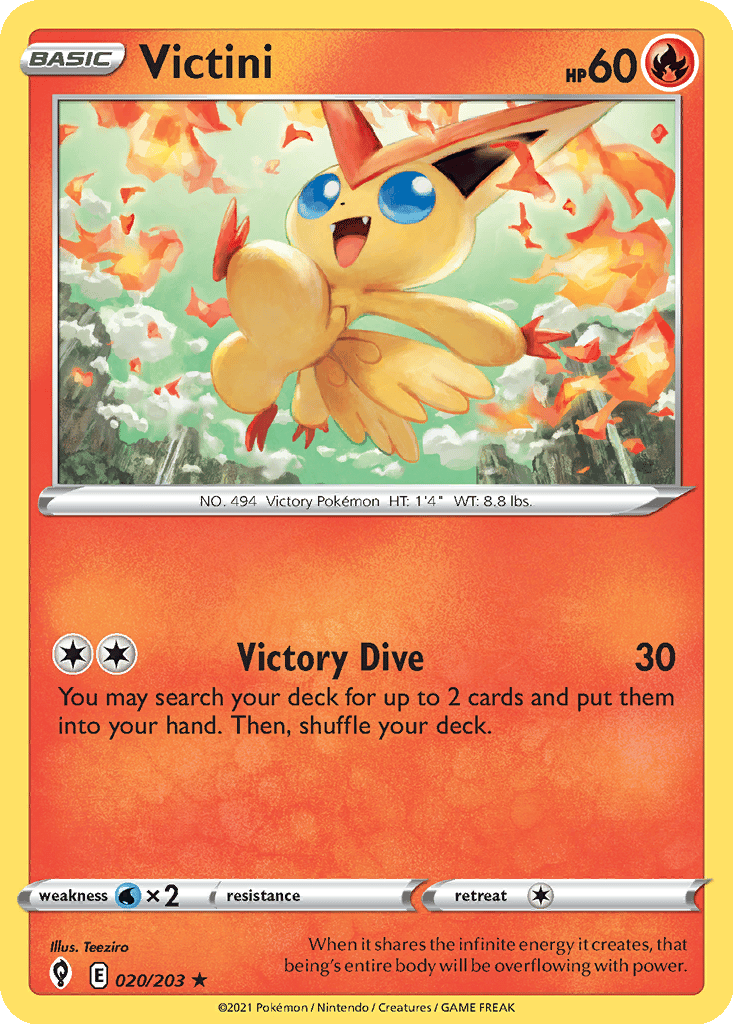 Victini card