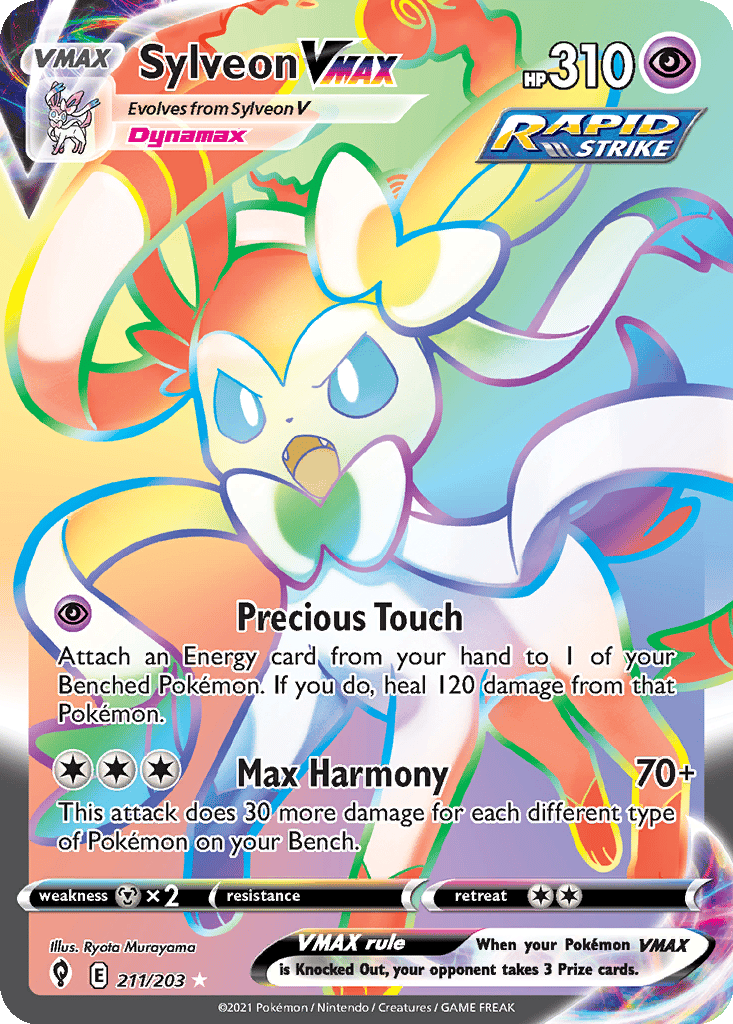 Sylveon VMAX card