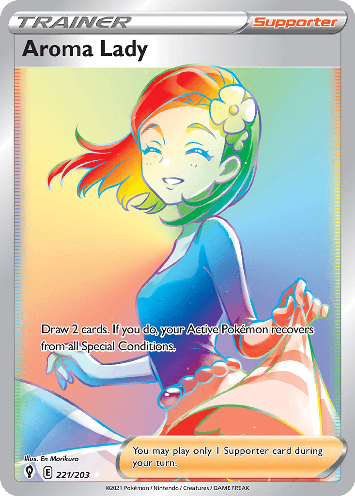 Aroma Lady card