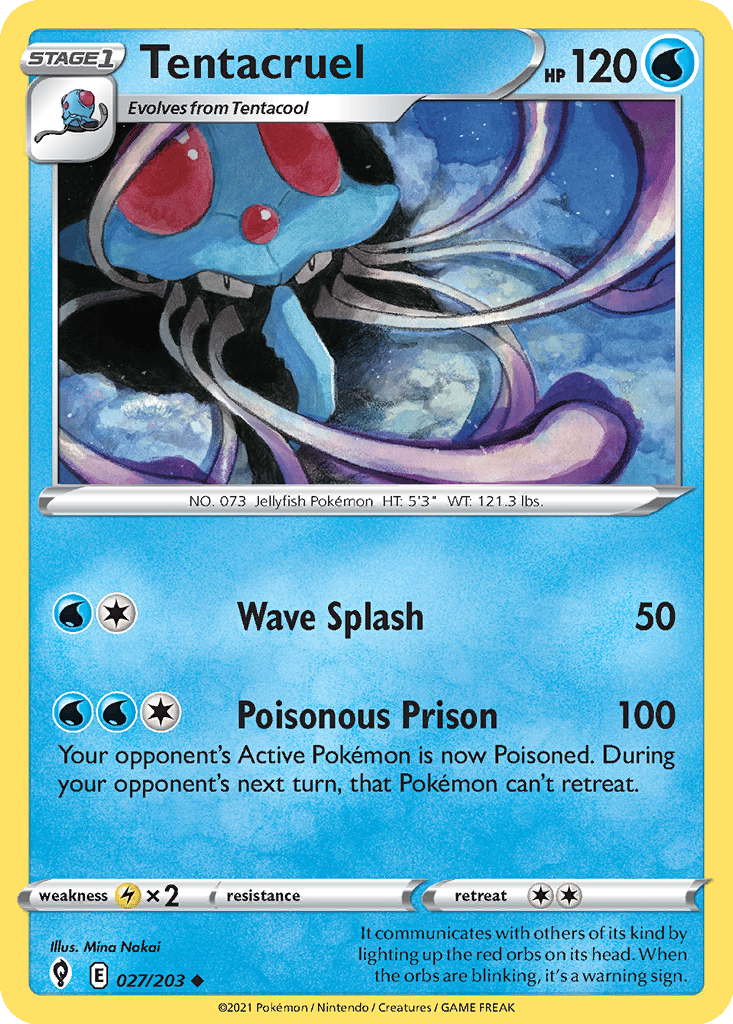 Tentacruel card