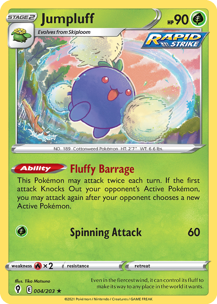 Jumpluff card