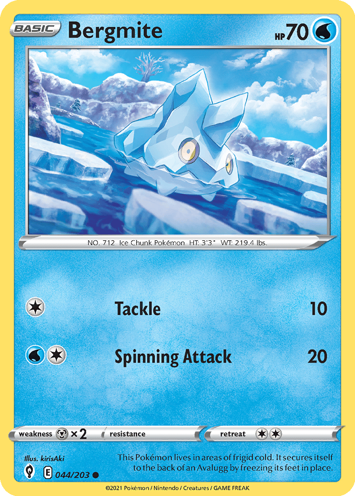 Bergmite card