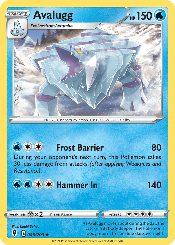 Avalugg card