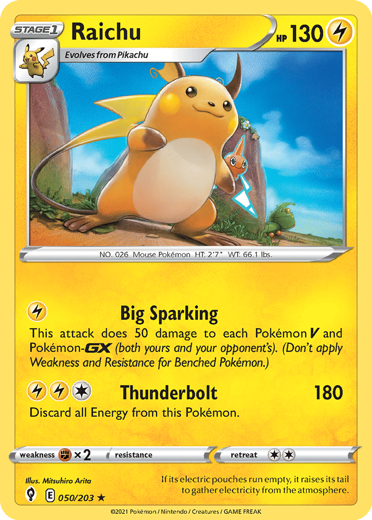 Raichu card