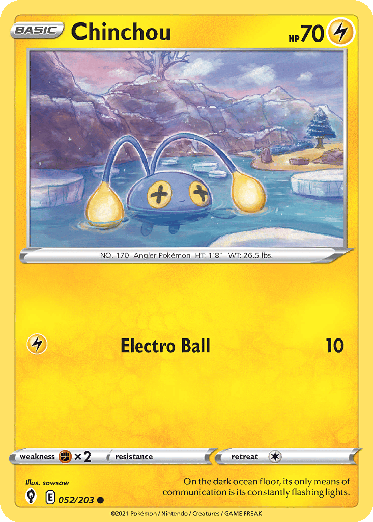 Chinchou card