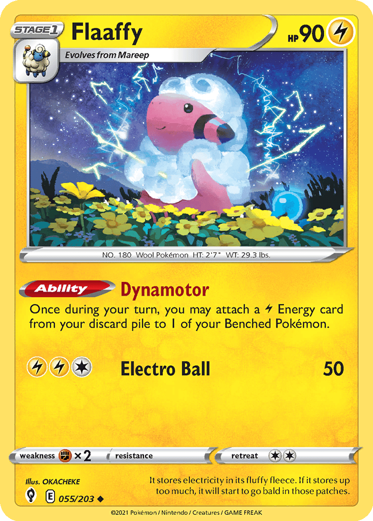 Flaaffy card